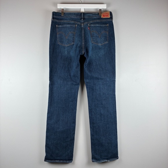 Levi’s 505 Regular Fit Straight Leg Jeans Medium Wash Size 14 - Picture 8 of 13